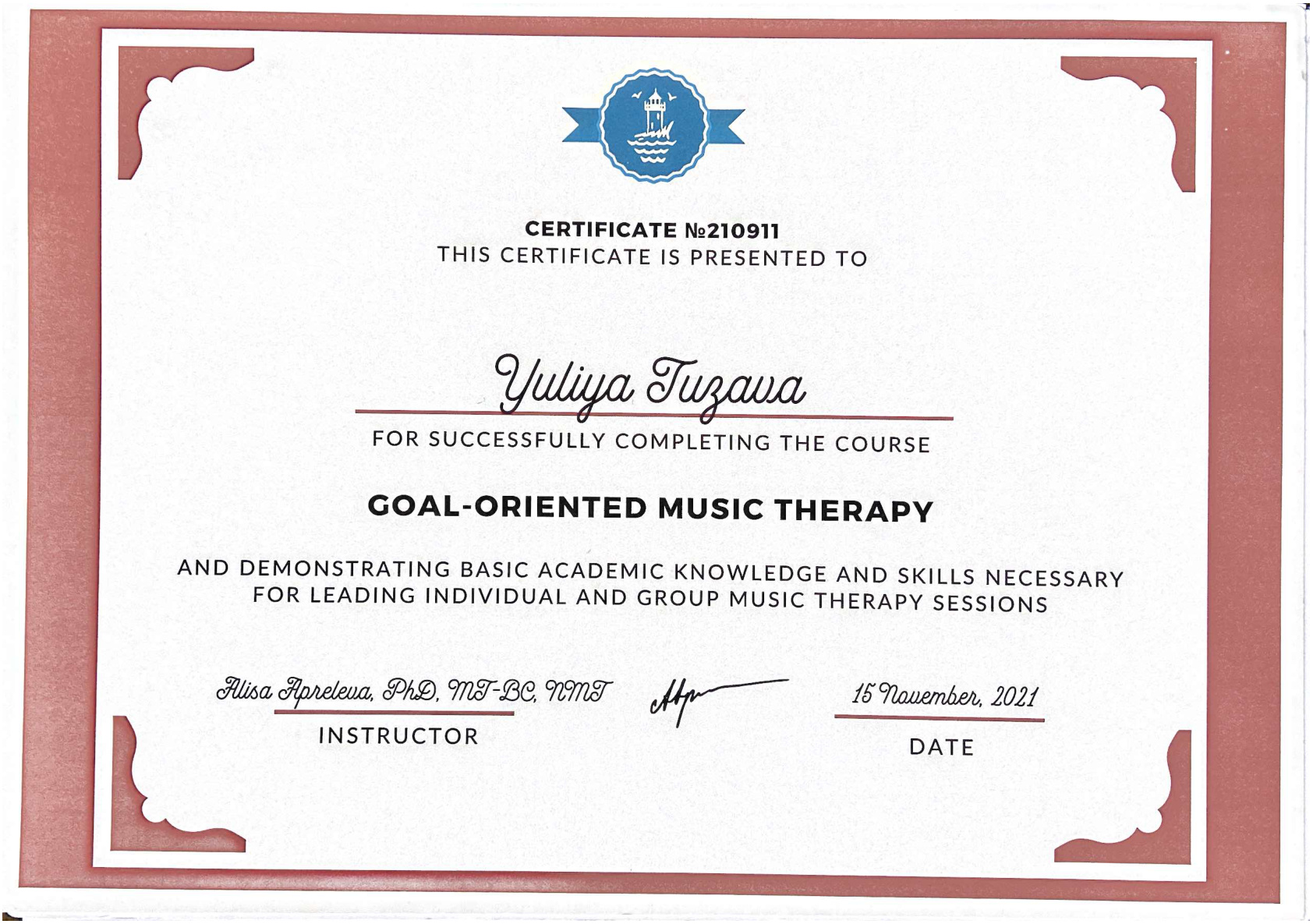 Certificazione pagina 2