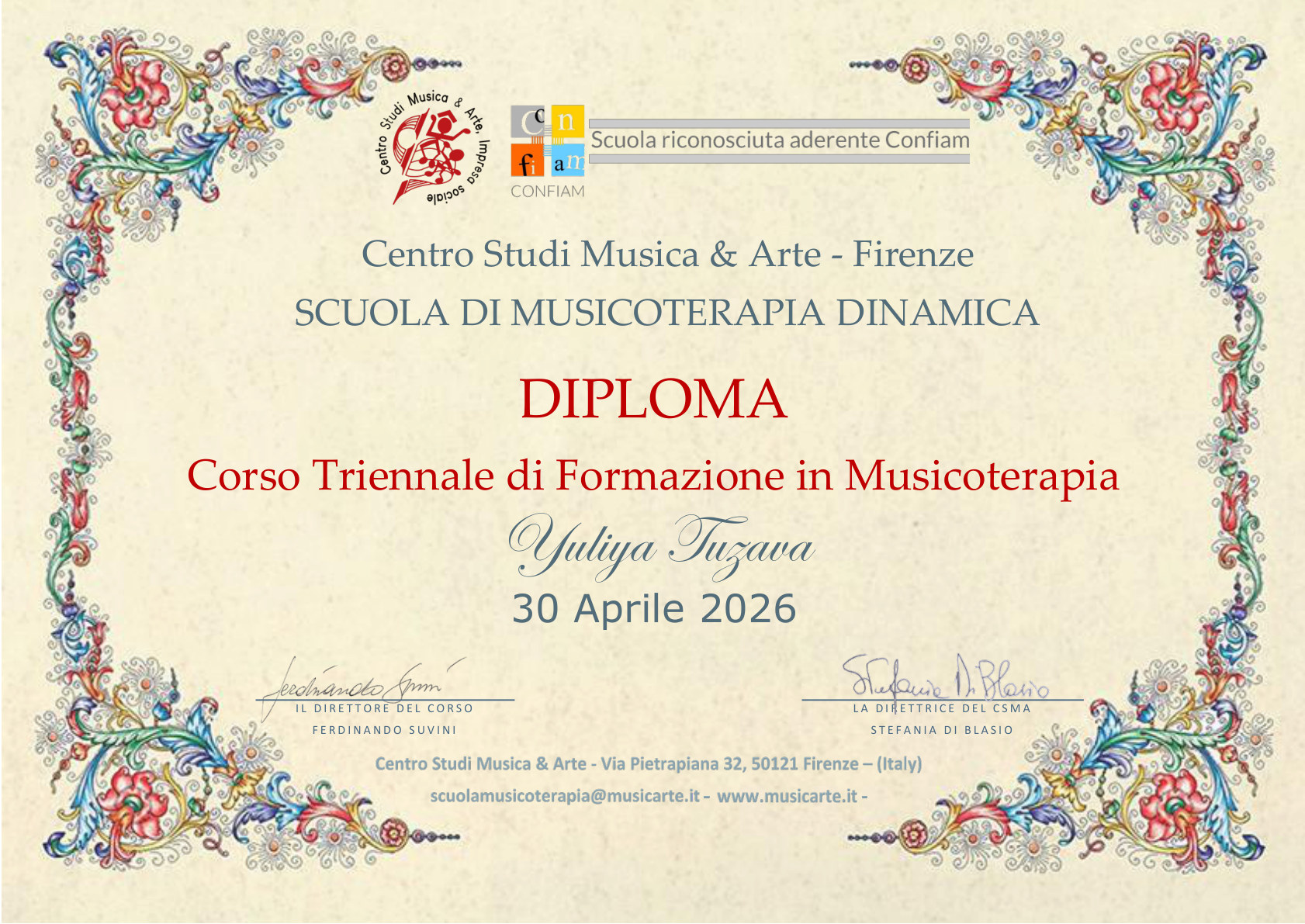 Certificazione pagina 12